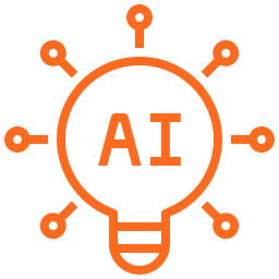 AI strategy planning icon