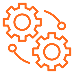 AI system integration icon
