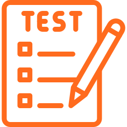 AI solution testing icon