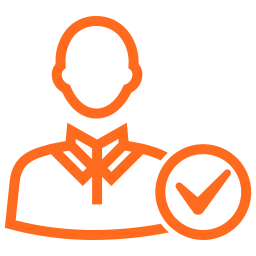 Customer complaint confirmation icon
