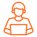 Attendance and payroll management icon