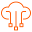 SaaS and Cloud Applications Icon