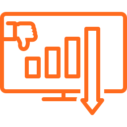 Stock discrepancy reduction icon