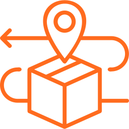 Delivery status tracking icon