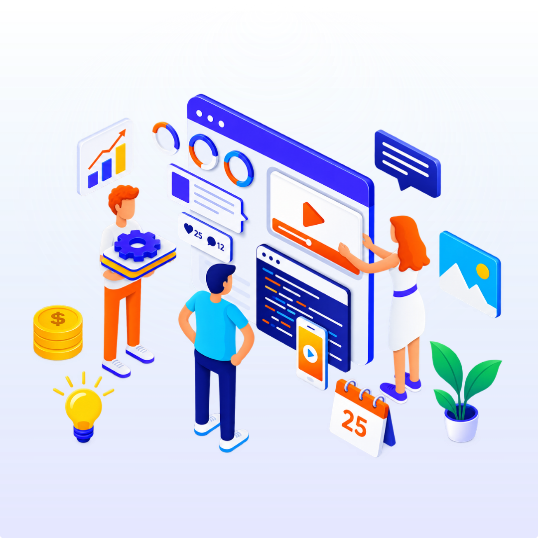 Mobile application connected with business systems