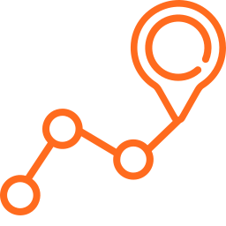 Beat and visit planning icon