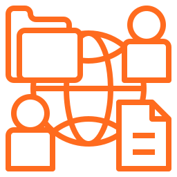 Mobile field data collection icon