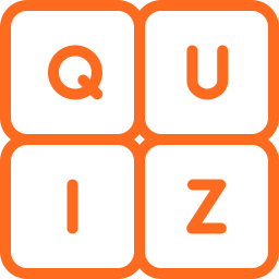 Online quiz and assessment icon
